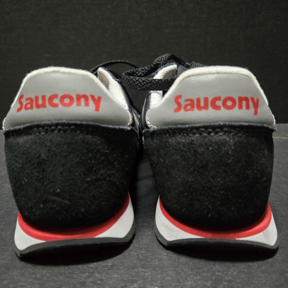 Saucony Womens Black and Gray Sneakers - Picture 3 of 7